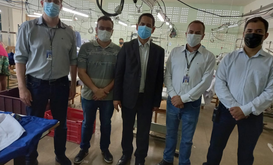 Secretário da Segurança acompanha trabalhos desenvolvidos na Colônia Penal Industrial em Maringá