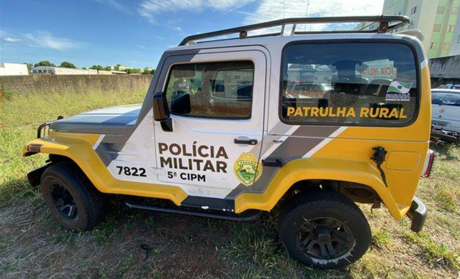 PM leiloa 258 veículos no Noroeste e Oeste do Estado