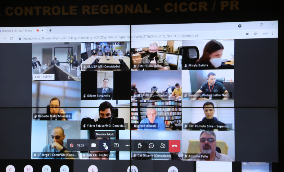 Secretários da Segurança avaliam operação integrada que prendeu 2,7 mil pessoas