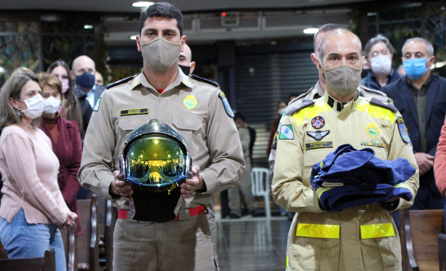 Missa de Ação de Graça comemora 109 anos do Corpo de Bombeiros do Paraná