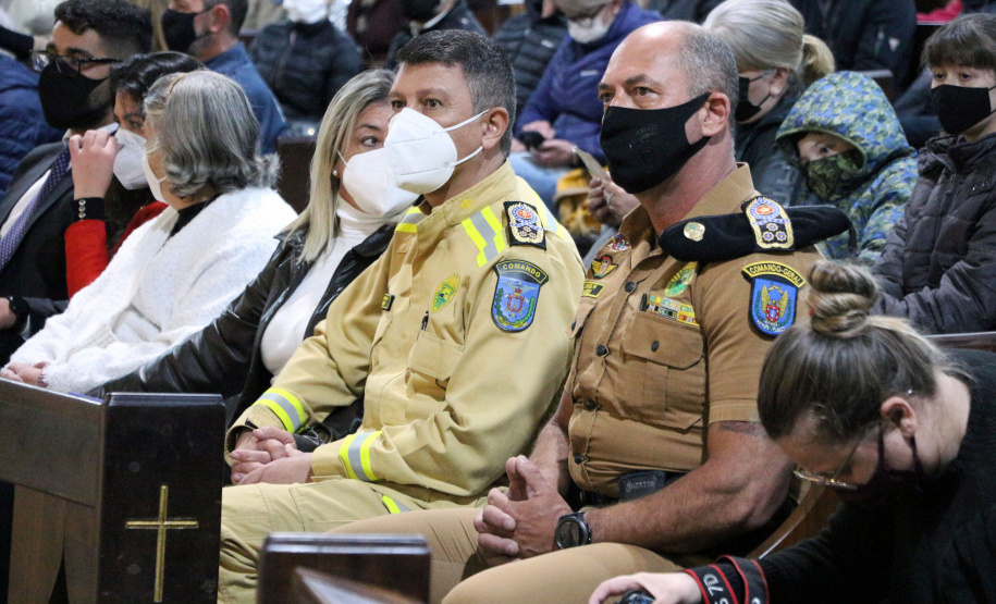 Missa de Ação de Graça comemora 109 anos do Corpo de Bombeiros do Paraná