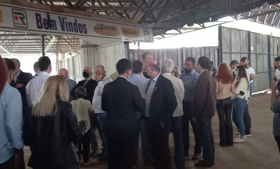 Secretário Marinho acompanha visita do Presidente em Maringá