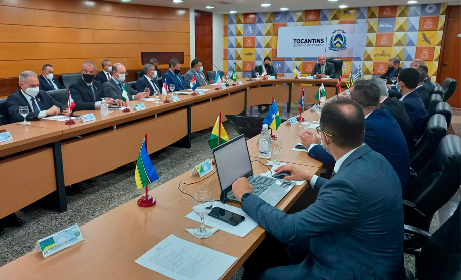 Secretário do Paraná destacou a área de crimes ambientais da Polícia Científica. O encontro foi em Tocantins e reuniu gestores da área de todos os estados.