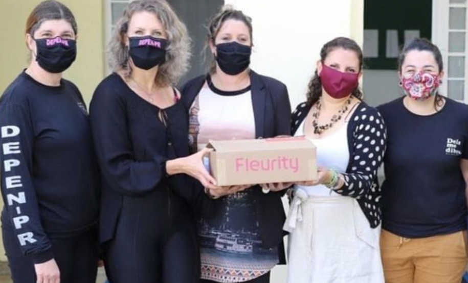 Unidades femininas do Depen recebem mais de mil coletores menstruais