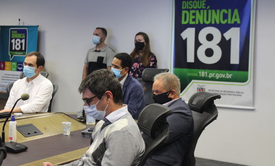Disque Denúncia 181 recebe da inciativa privada material educativo para reforçar participação da comunidade