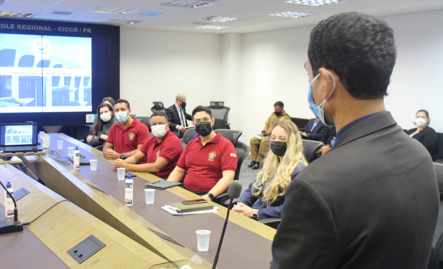 Paraná recebe comitiva da Secretaria Nacional de Segurança Pública (SENASP) para discutir qualidade de vida e segurança no trabalho