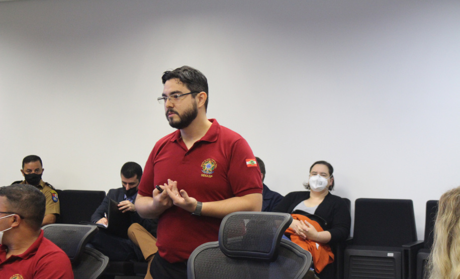 Paraná recebe comitiva da Secretaria Nacional de Segurança Pública (SENASP) para discutir qualidade de vida e segurança no trabalho