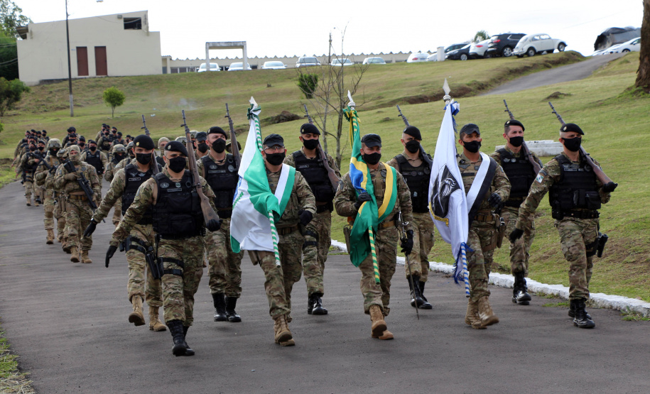 Com homenagens, Polícia Militar comemora 11 anos de operações do BPMOA e do BOPE