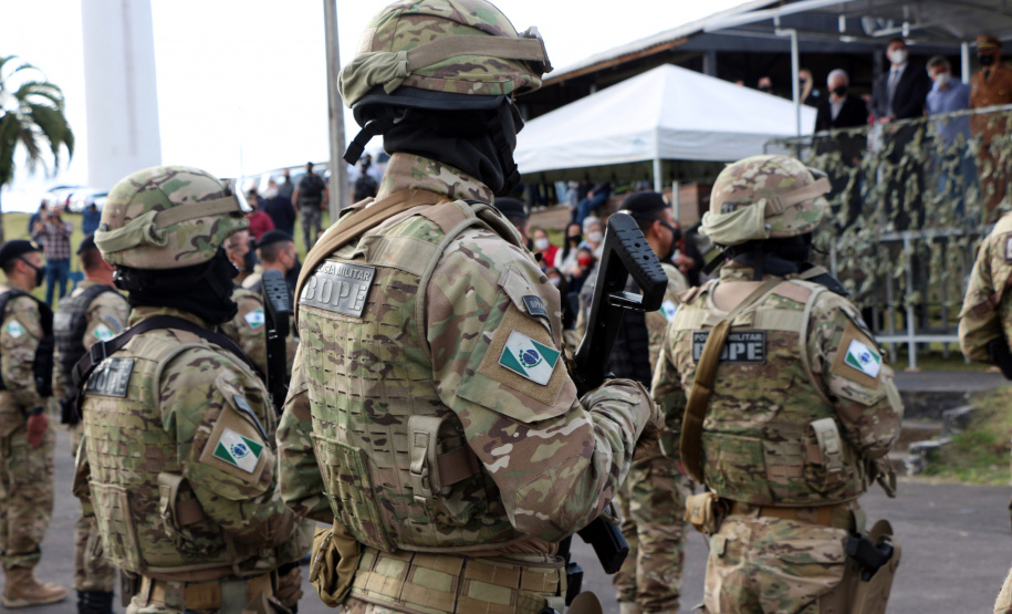Com homenagens, Polícia Militar comemora 11 anos de operações do BPMOA e do BOPE