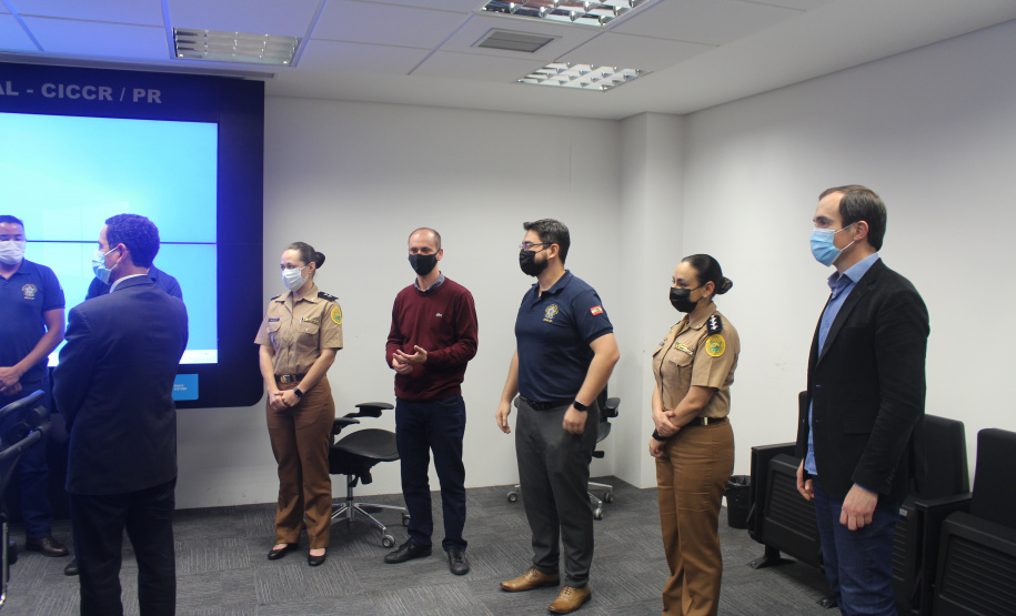 Secretaria Nacional da Segurança Pública visita projetos de saúde mental da Sesp/PR