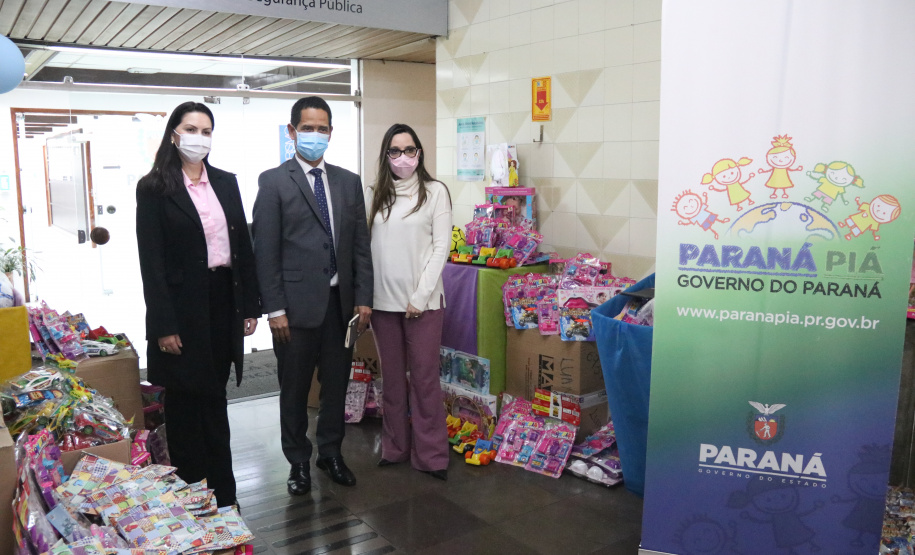 Secretaria da Segurança Pública arrecada mais de 700 brinquedos e roupas para campanha solidária do dia das crianças