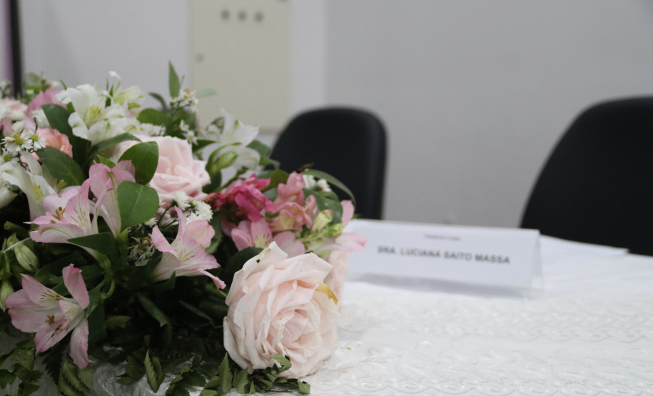 Servidoras e prestadoras de serviço vinculadas à Sesp participam da Campanha Paraná Rosa