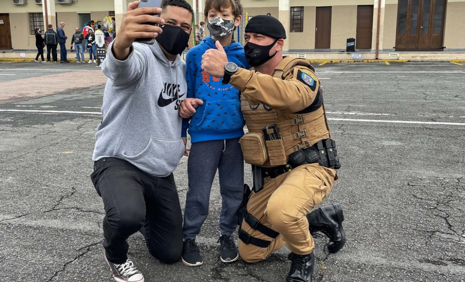 Em homenagem ao Dia das Crianças, PM abre Quartel do Comando-Geral para a comunidade