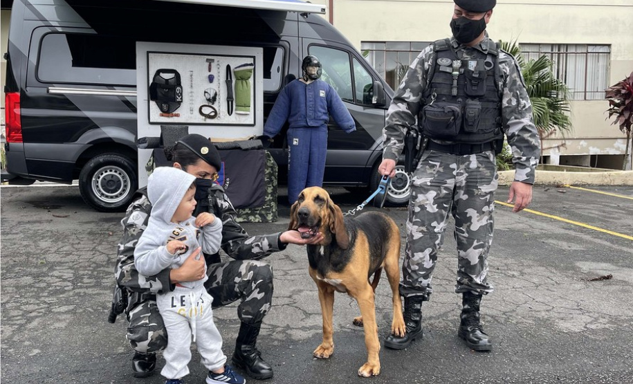 Em homenagem ao Dia das Crianças, PM abre Quartel do Comando-Geral para a comunidade