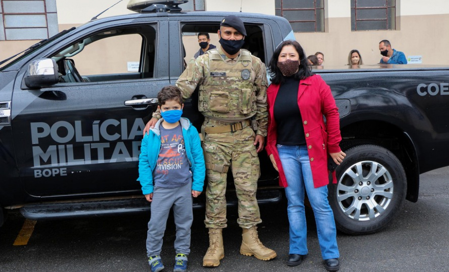 Em homenagem ao Dia das Crianças, PM abre Quartel do Comando-Geral para a comunidade