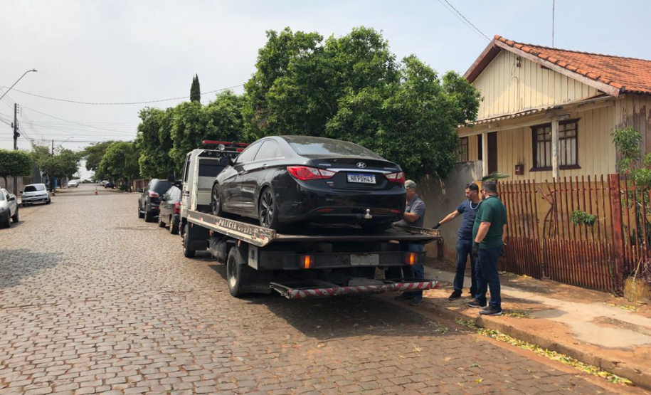 Polícia Civil remove 15 veículos de delegacia de Bela Vista do Paraíso, no interior do estado