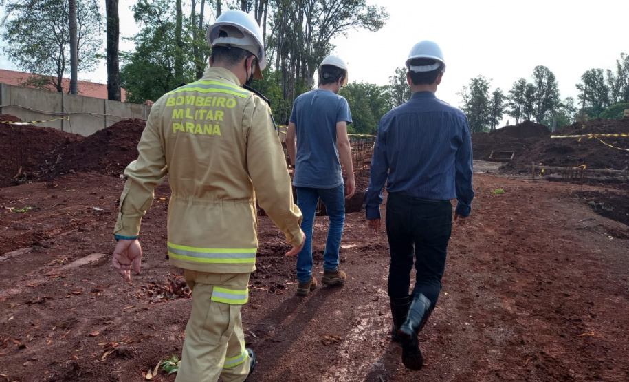 Secretário da Segurança Pública visita obras e instituições da segurança pública em Foz do Iguaçu