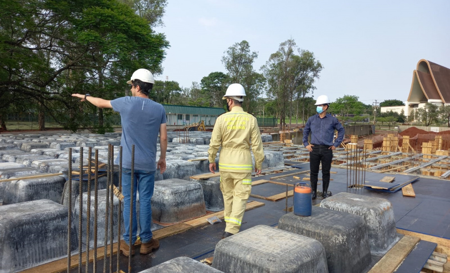 Secretário da Segurança Pública visita obras e instituições da segurança pública em Foz do Iguaçu