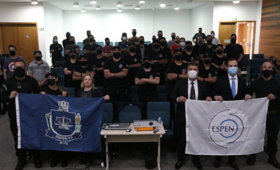 Deppen capacita servidores do sistema penitenciário para operações como Polícia Penal