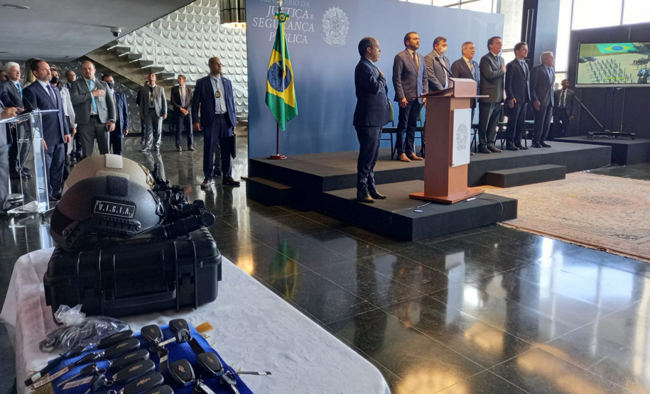 Paraná é contemplado com R$ 12,1 milhões em viaturas, capacetes e acessórios do Ministério da Justiça e Segurança Pública