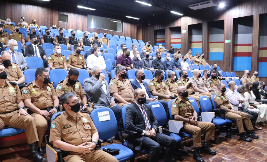 Solenidade marca a troca de comando do 12⁰ Batalhão da PM em Curitiba