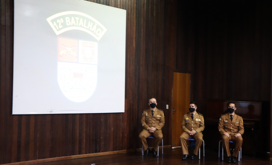 Solenidade marca a troca de comando do 12⁰ Batalhão da PM em Curitiba