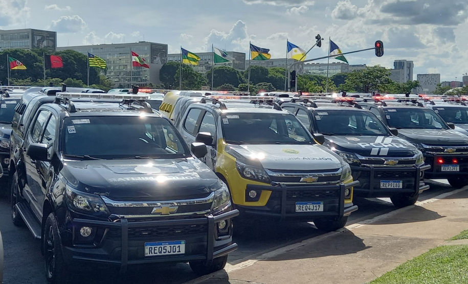 Paraná é contemplado com R$ 12,1 milhões em viaturas, capacetes e acessórios do Ministério da Justiça e Segurança Pública