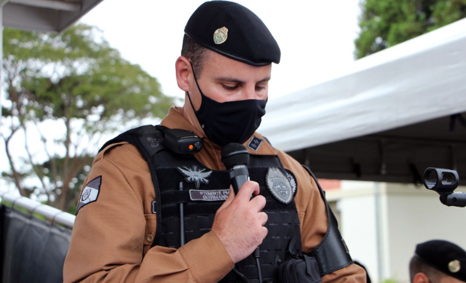 Policiais militares se formam no curso de rondas ostensivas com motocicletas