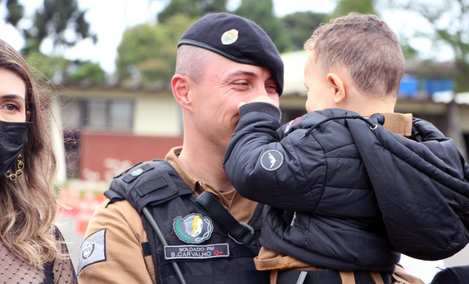 Policiais militares se formam no curso de rondas ostensivas com motocicletas
