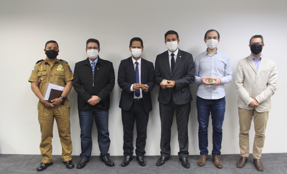 Secretário da Segurança Pública do Paraná recebe representantes do MJSP e trata sobre investimentos no Paraná