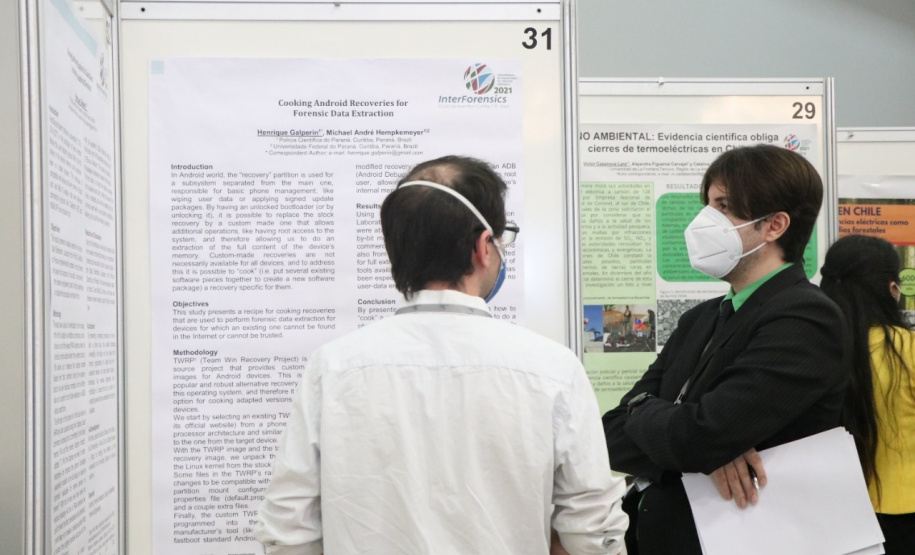 Polícia Científica do Paraná ganha prêmio na categoria Crimes Cibernéticos no Interforensics 2021
