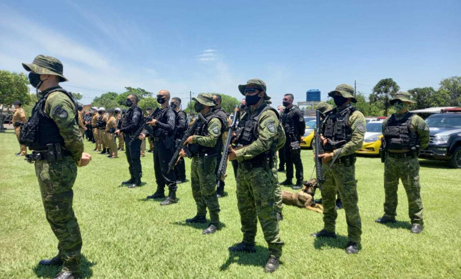 Força Nacional se integra às forças policiais da região oeste no combate à criminalidade