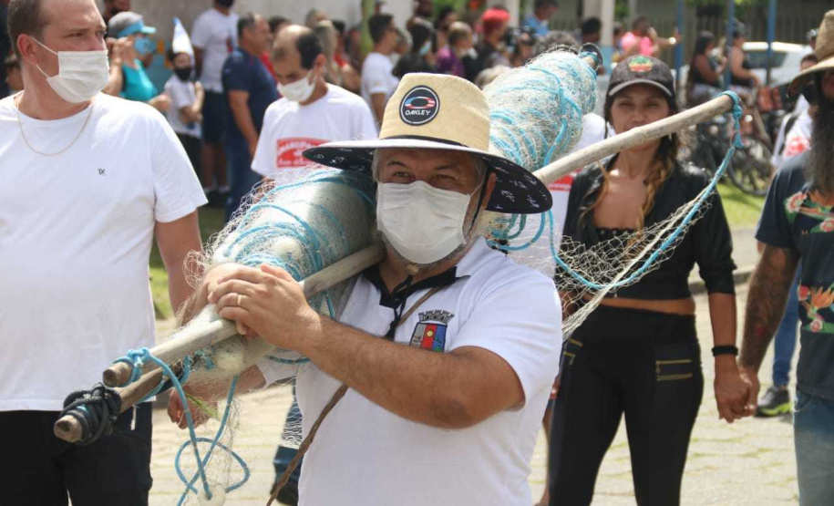 Secretário da Segurança Pública prestigia 26°aniversário de Pontal do Paraná