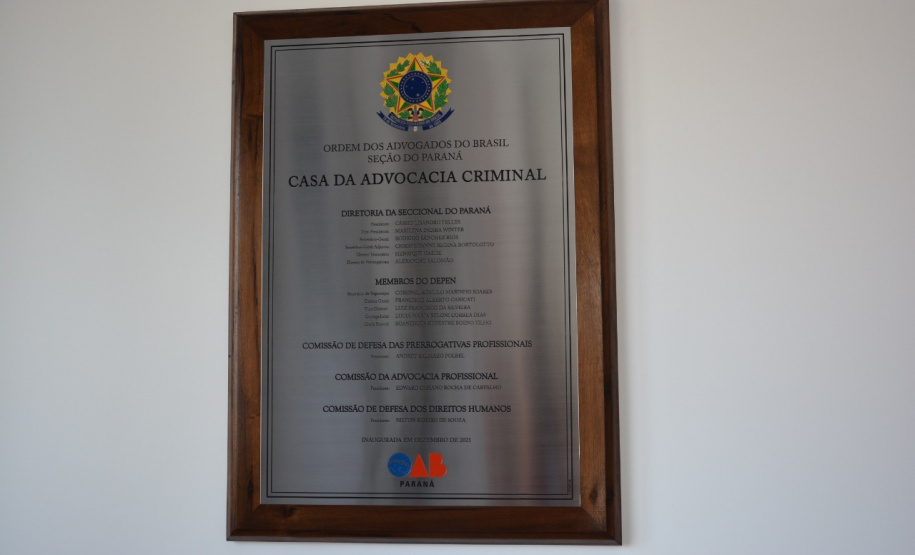 Deppen e OAB-PR inauguram Casa da Advocacia Criminal no Complexo Penitenciário de Piraquara