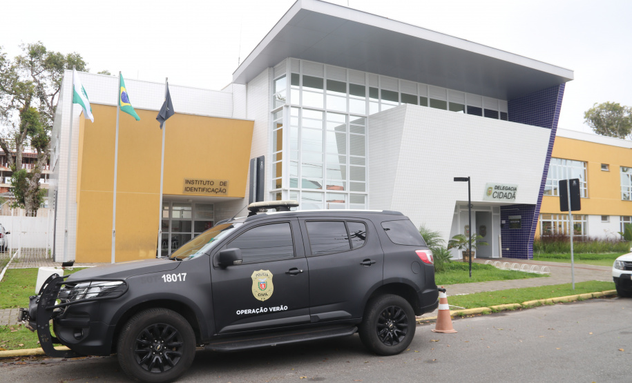 Secretário da Segurança Pública e Coordenador do Verão Paraná Viva a Vida 2021/2022 visita unidades policiais do Litoral