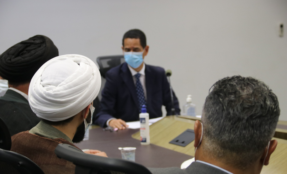 Secretaria da Segurança Pública recebe representantes da sociedade muçulmana paranaense em Curitiba