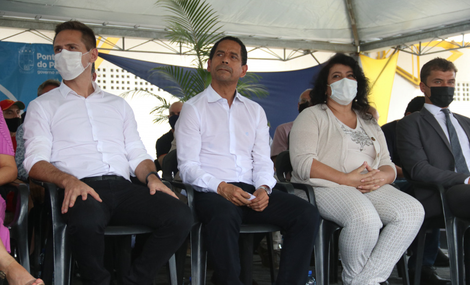 Secretário da Segurança Pública prestigia 26°aniversário de Pontal do Paraná