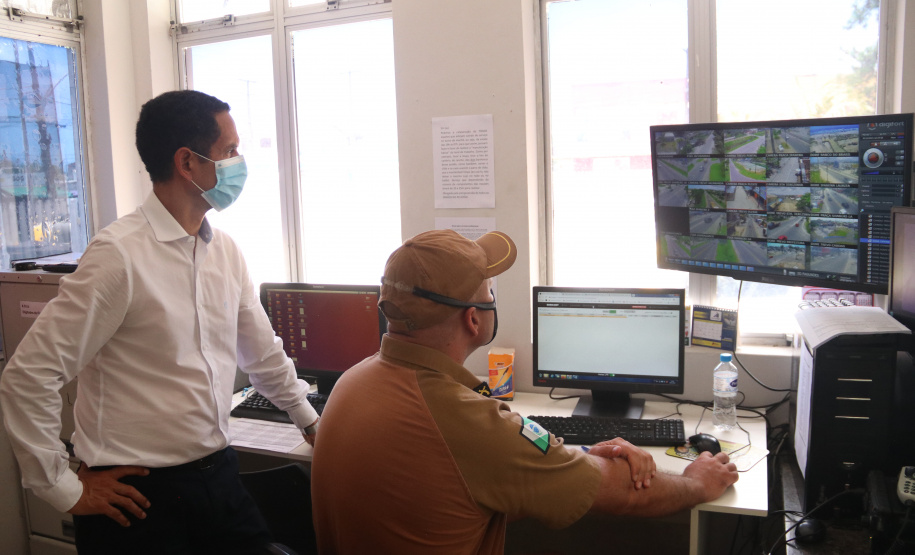 Polícia Militar recebe visita do Secretário da Segurança Pública no Litoral