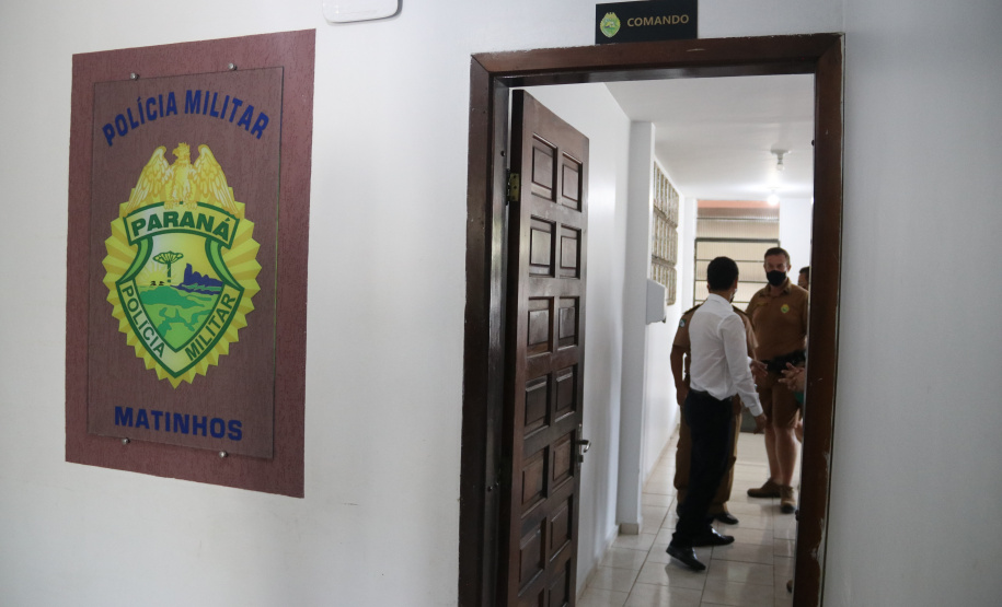 Polícia Militar recebe visita do Secretário da Segurança Pública no Litoral