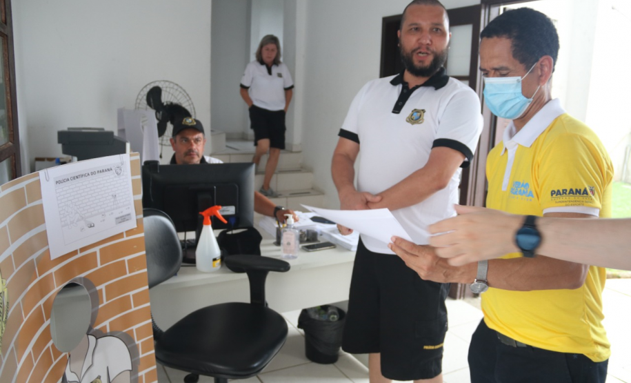 Secretário da Segurança Pública e Coordenador do Verão Paraná Viva a Vida 2021/2022 visita unidades policiais do Litoral