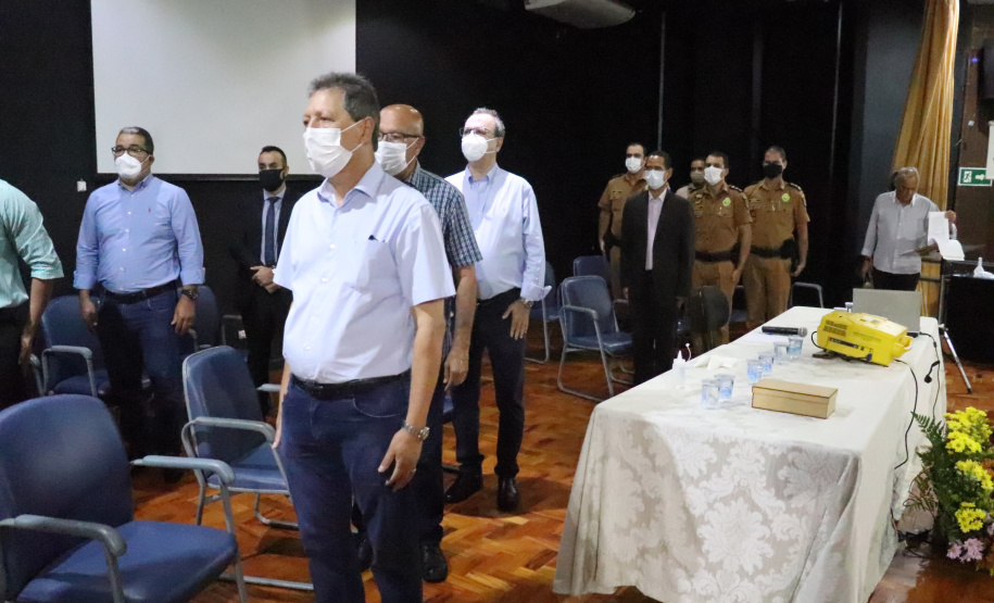 Projetos e demandas da segurança pública são tema de encontro com prefeitos do Norte Pioneiro