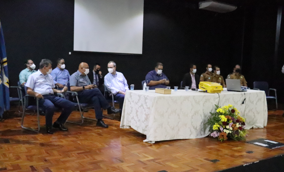 Projetos e demandas da segurança pública são tema de encontro com prefeitos do Norte Pioneiro