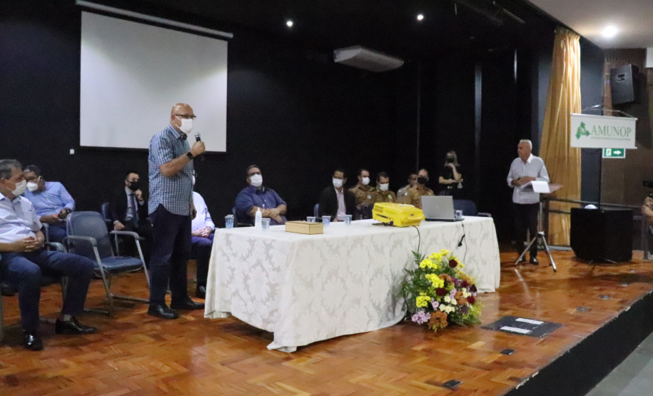 Projetos e demandas da segurança pública são tema de encontro com prefeitos do Norte Pioneiro