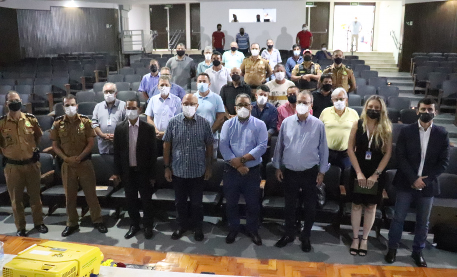 Projetos e demandas da segurança pública são tema de encontro com prefeitos do Norte Pioneiro