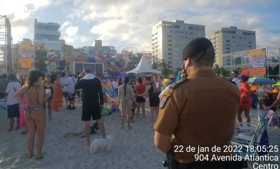 Futuros oficiais da PM fazem estágio operacional no Litoral durante o Verão Paraná – Viva a Vida 2021/2022