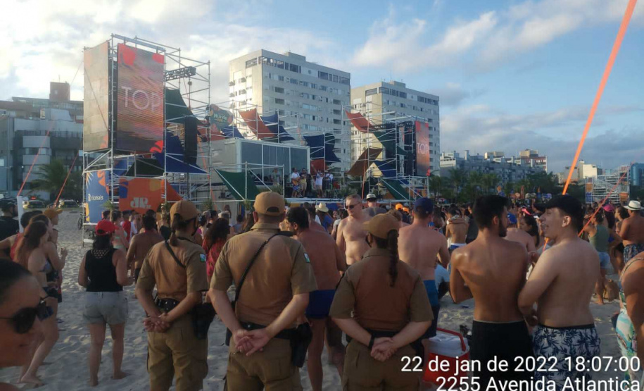 Futuros oficiais da PM fazem estágio operacional no Litoral durante o Verão Paraná – Viva a Vida 2021/2022