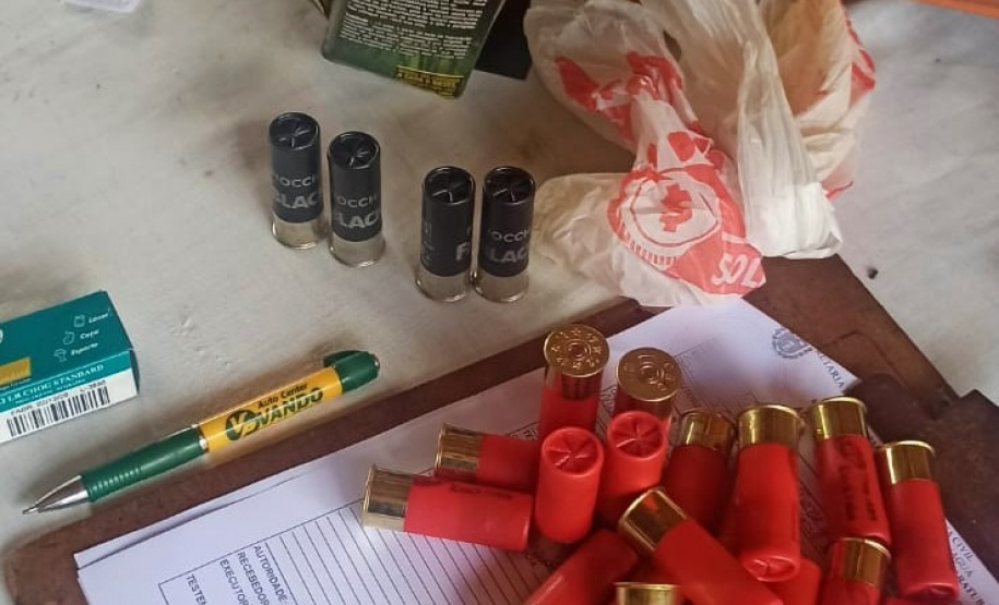 Polícia Civil apreende armas e munições em Guaratuba