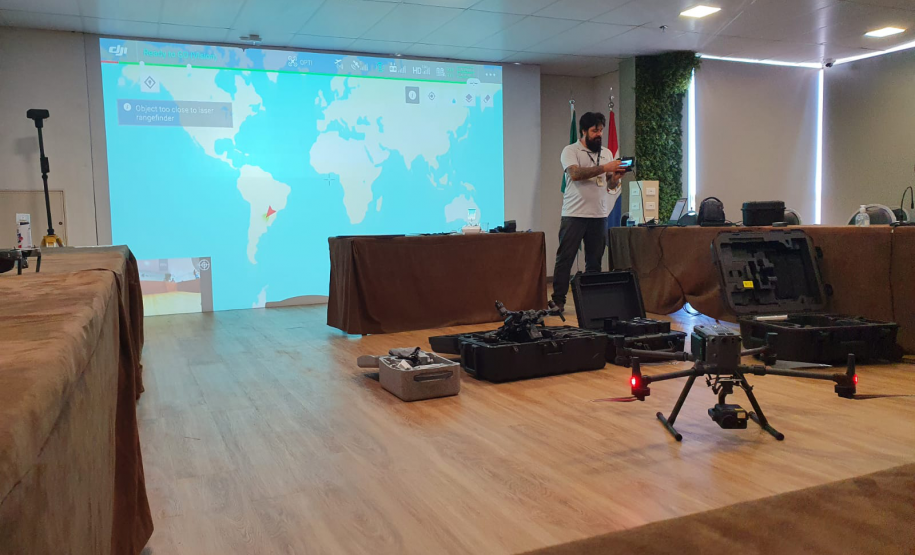 Policiais penais são capacitados para operar aeronaves remotamente pilotadas