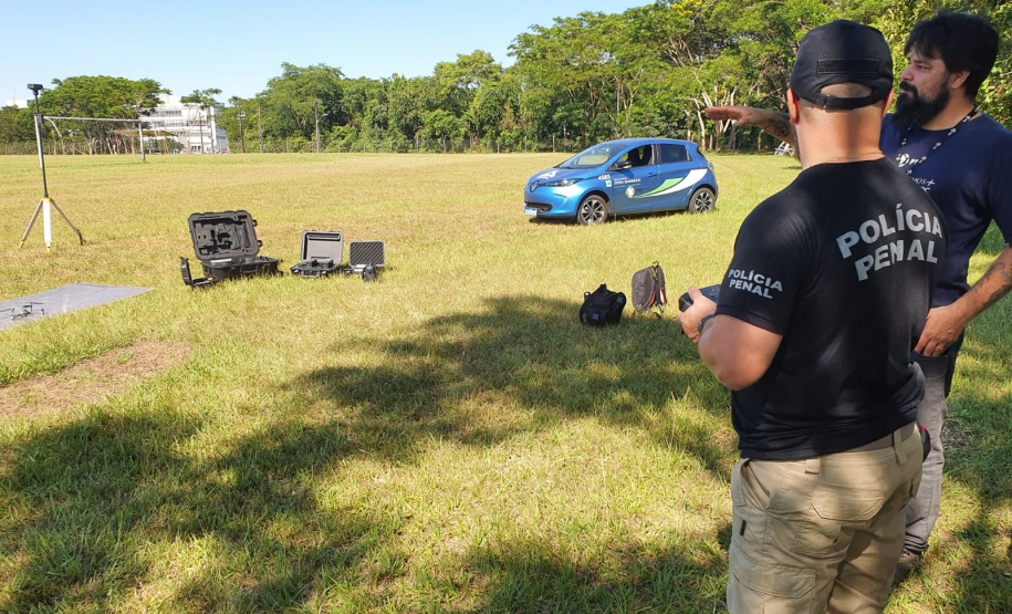 Policiais penais são capacitados para operar aeronaves remotamente pilotadas