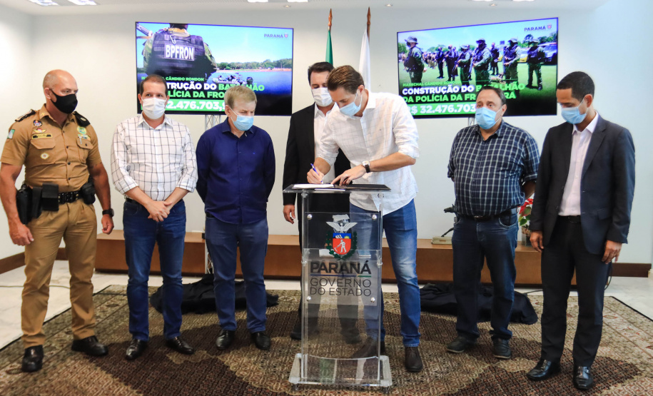 Estado libera construção do novo Batalhão de Polícia de Fronteira de Marechal Cândido Rondon
